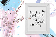 Moodellyna Script, a Script Font by individuel (Thumbnail 2 of 5)