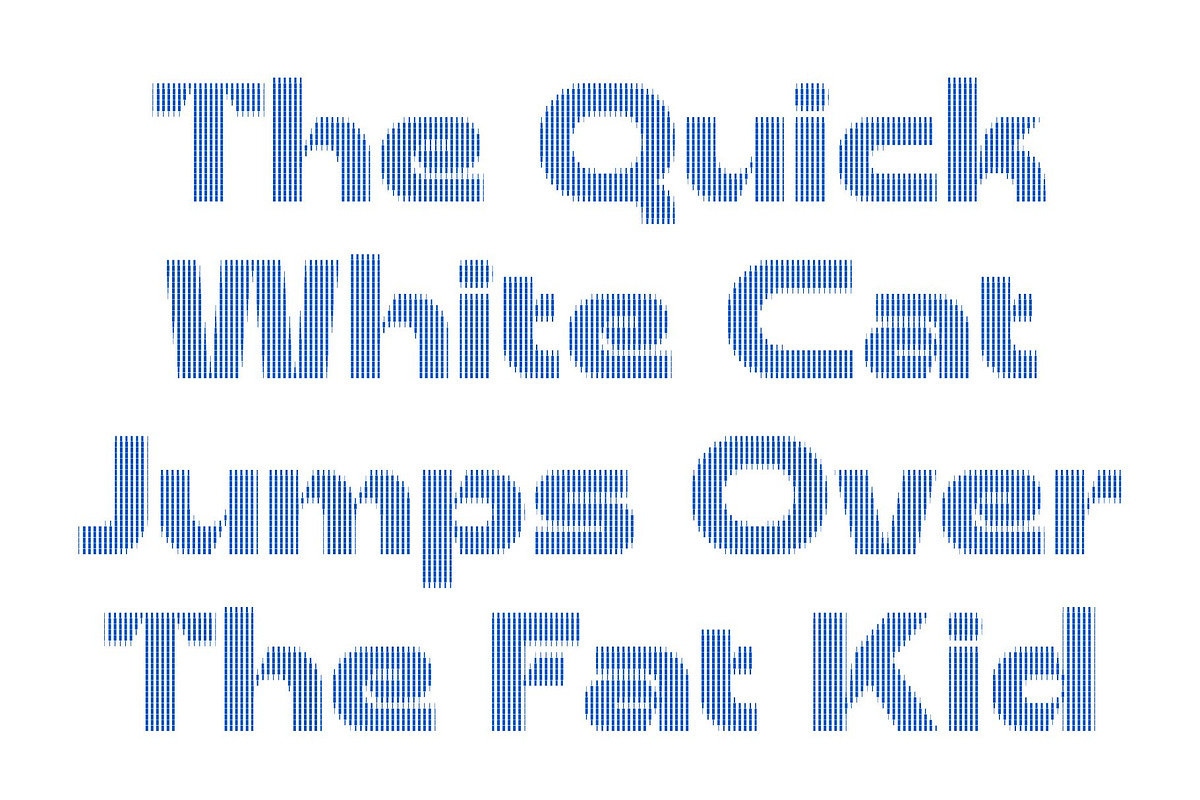 Aldercy Slitscan, a Sans Serif Font by Craft Supply Co. (Photo 6 of 8)