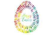 Easter watercolor frames, an Illustration by Markovka (Thumbnail 2 of 2)