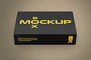 Box Mockup Set - 9x6x2 in, a Packaging Mockup by VadimPetrov (Thumbnail 6 of 12)