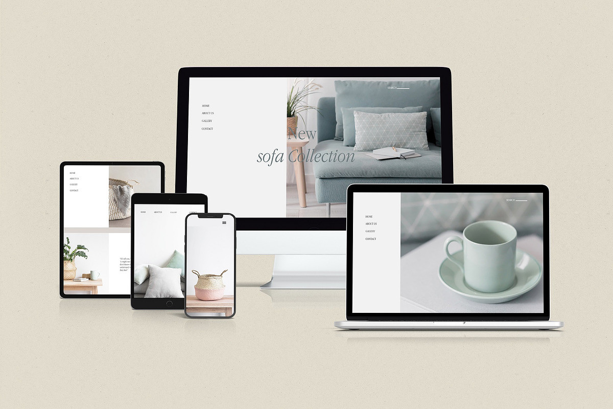 Multi Device Mockup, an iPhone Mockup by Graphicbars (Photo 2 of 13)