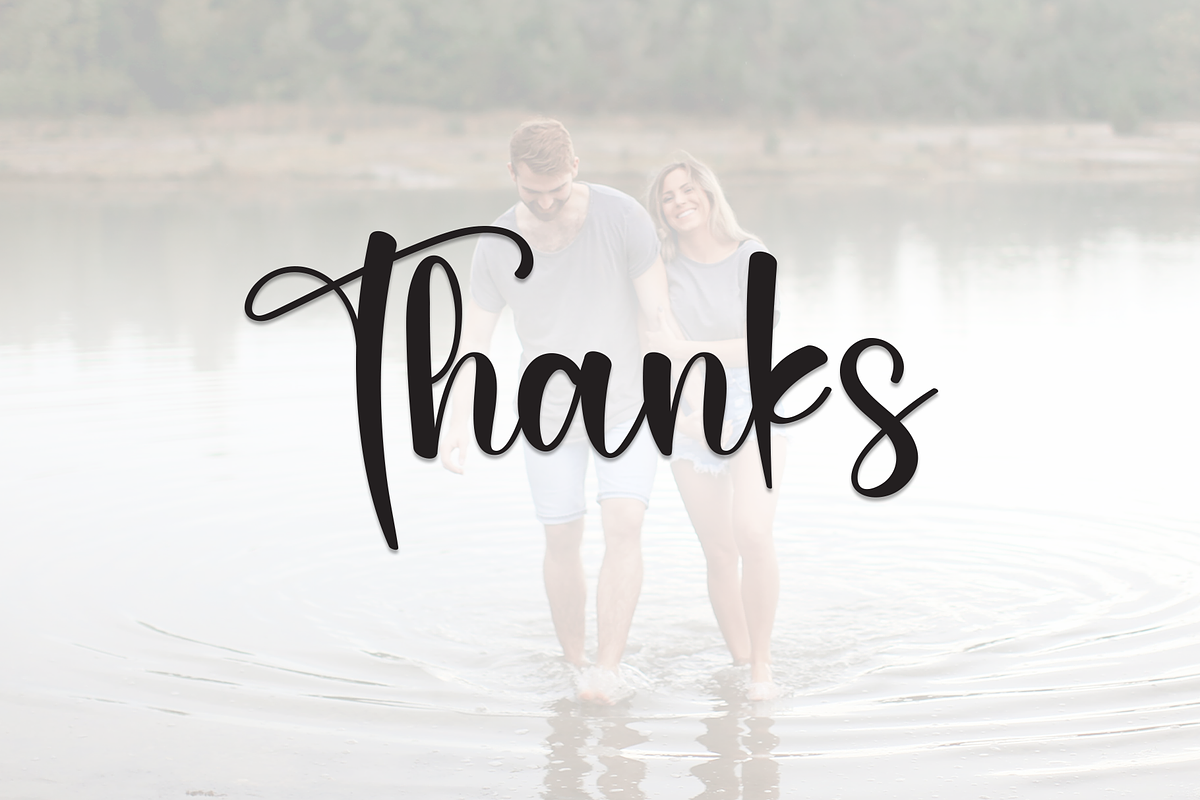 Husband | Script Font, a Handwritten Font by Scratchones (Photo 9 of 9)
