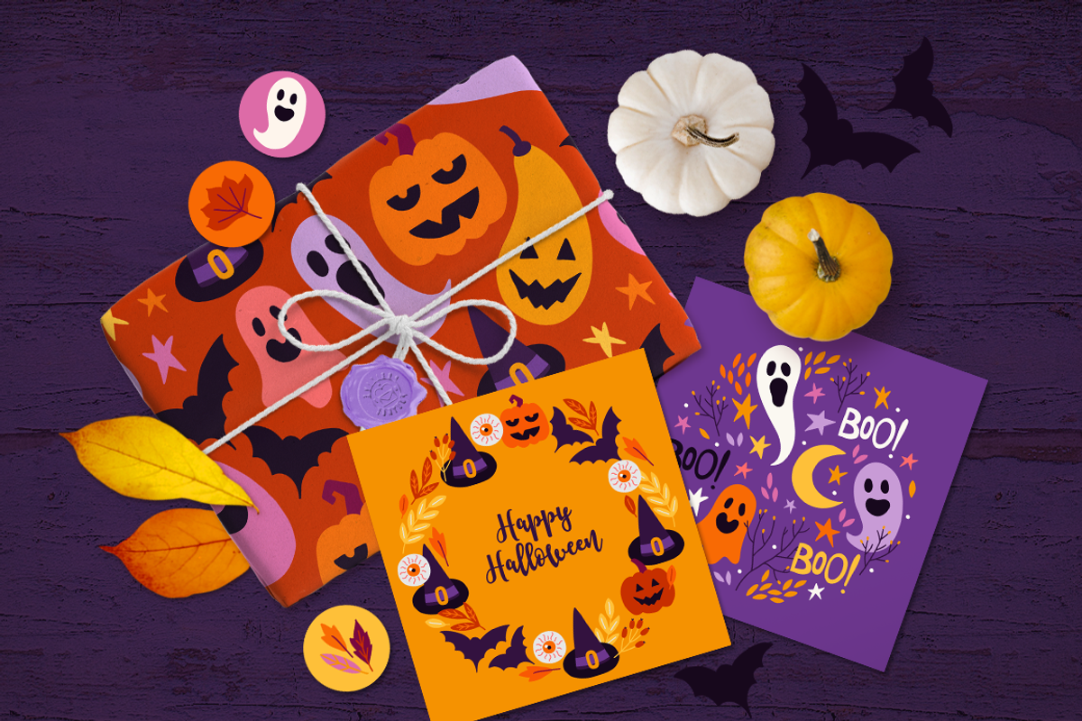Halloween Kit #3, a Texture Illustration by miumiu (Photo 3 of 11)