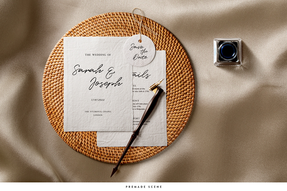 NEW Wedding Moodboard Scene Creator, a Product Mockup by Ruby&Heart Collective (Photo 9 of 18)