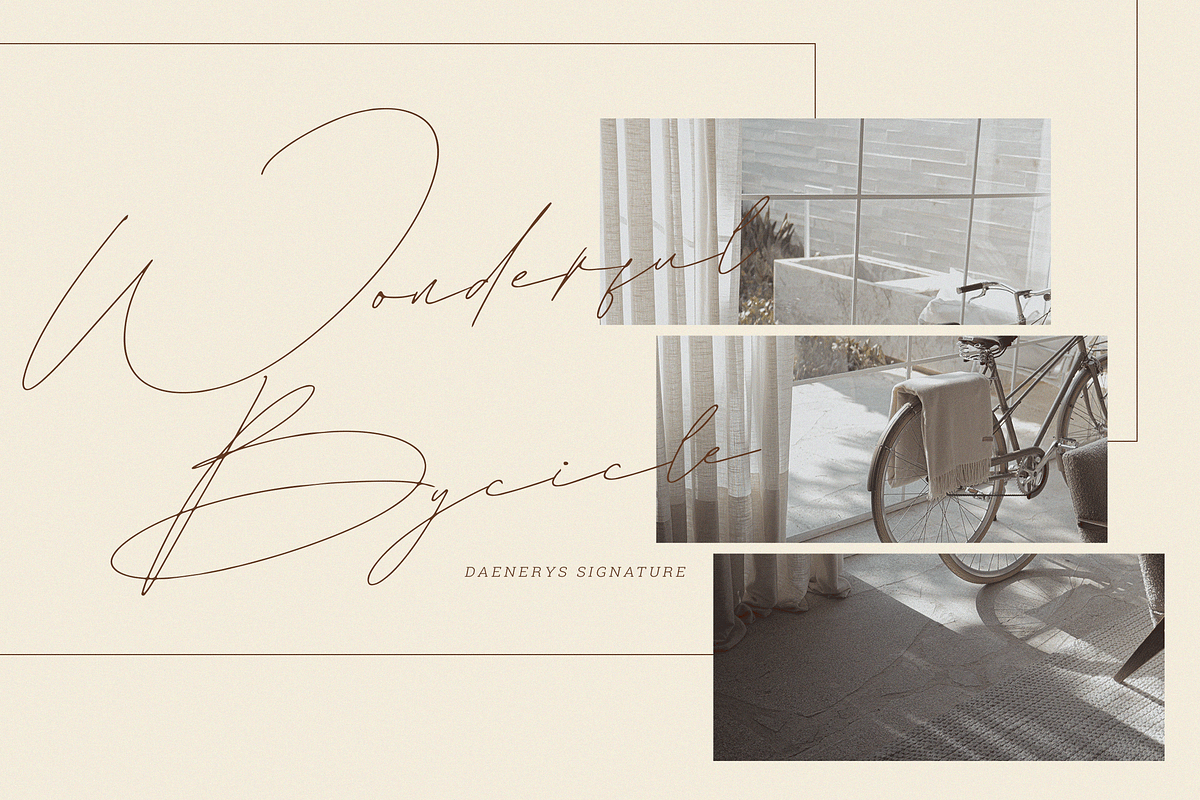 Daenerys | Extra Thin Signature Font, a Script Font by Ardana Creative (Photo 7 of 11)