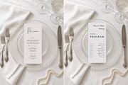 4x9.25 in Wedding Menu Mockup, an Advertising Mockup by Serenefeeling (Thumbnail 2 of 7)