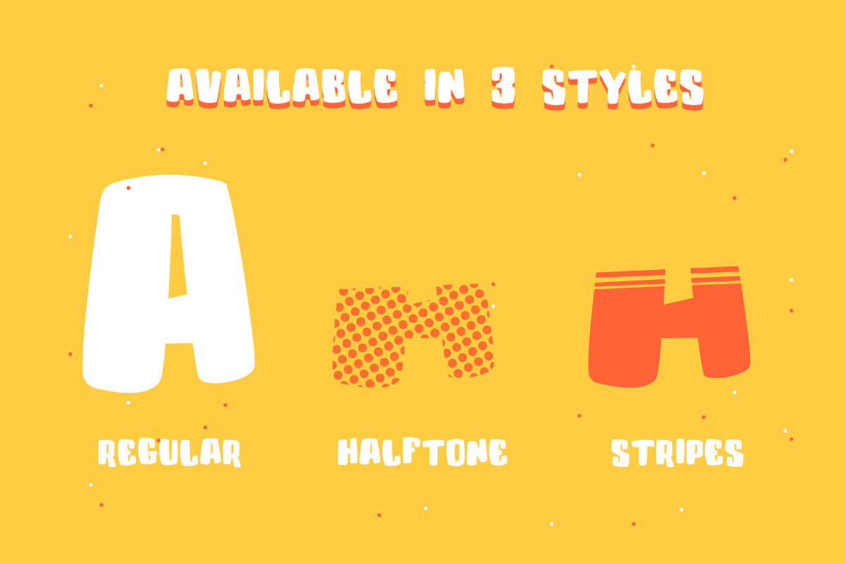 Colenak - Funny Layered Typeface preview 2