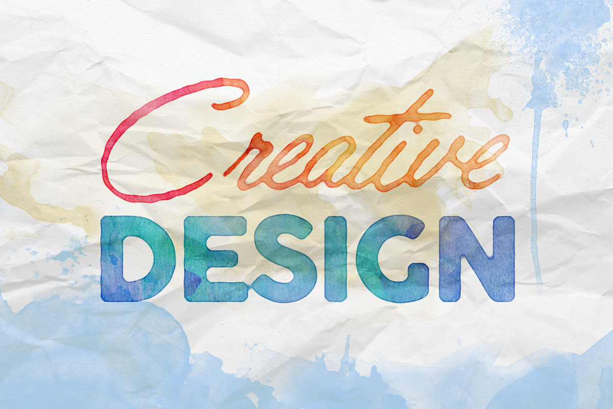 Watercolor Text Effects preview 8
