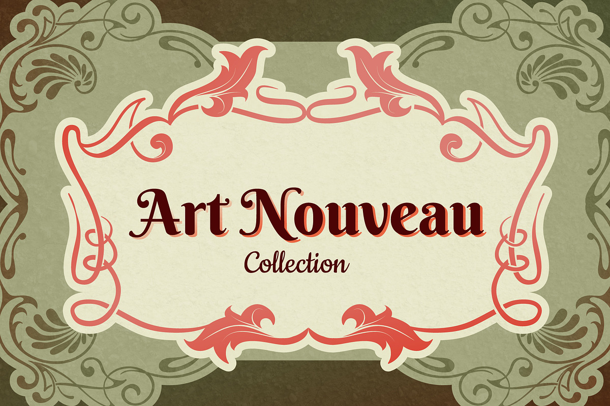 Art Nouveau Collection, a Decorative Illustration by TatianaCociorva (Photo 1 of 6)
