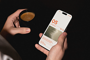 Casual iPhone Pro Mockup LUX-05, an iPhone Mockup by New—Renew (Thumbnail 1 of 2)
