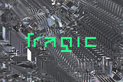 Magsk Futuristic Tech Font, a Font by baqoos (Thumbnail 3 of 10)