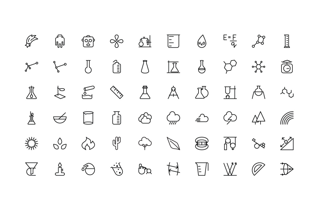 150+ Science Icons preview 3