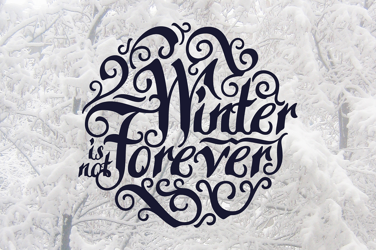 Late Frost font preview 2