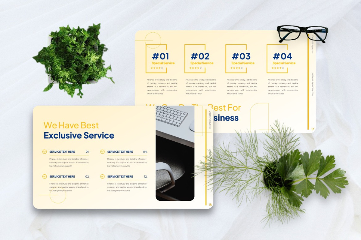 Evonomy - Economy Powerpoint, a Presentation Template by Dhabee (Photo 4 of 7)