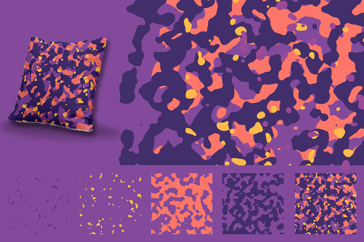 Patterns set to mix and match, a Background Graphic by EireenBel (Photo 4 of 12)