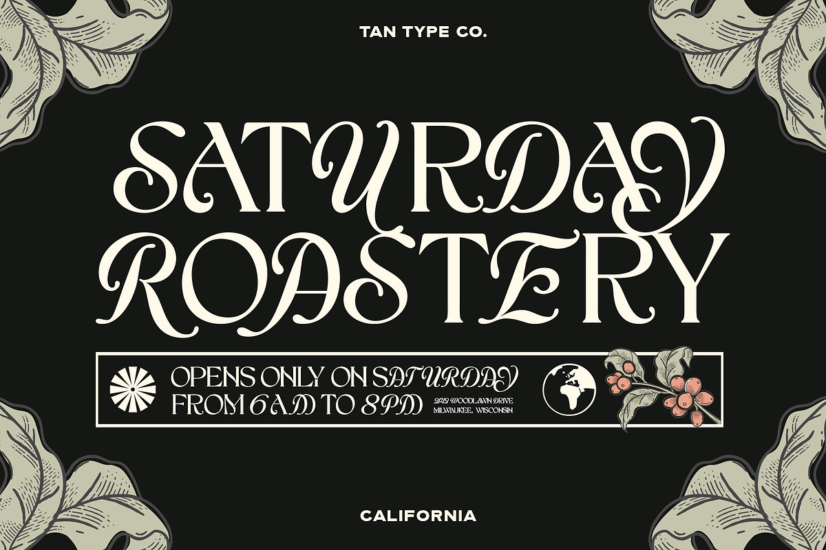 TAN - CALIFORNIA, a Serif Font by TanType (Photo 13 of 16)