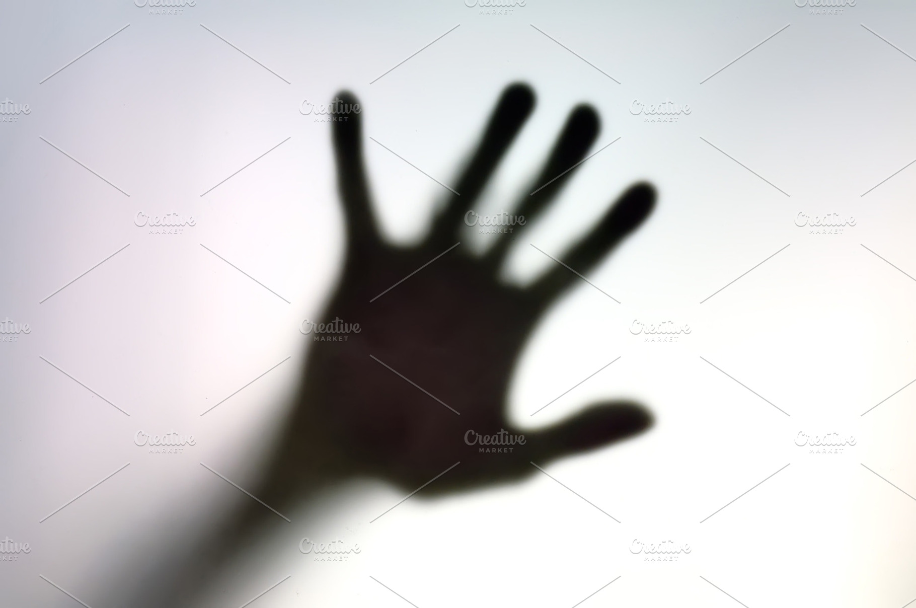 Silhouette of hand, an Abstract Photo by FedotovAnatoly