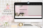 AMELIE- Elegant Chic Showit Template, a Websites & App Template by Styled Web Shop (Thumbnail 2 of 5)