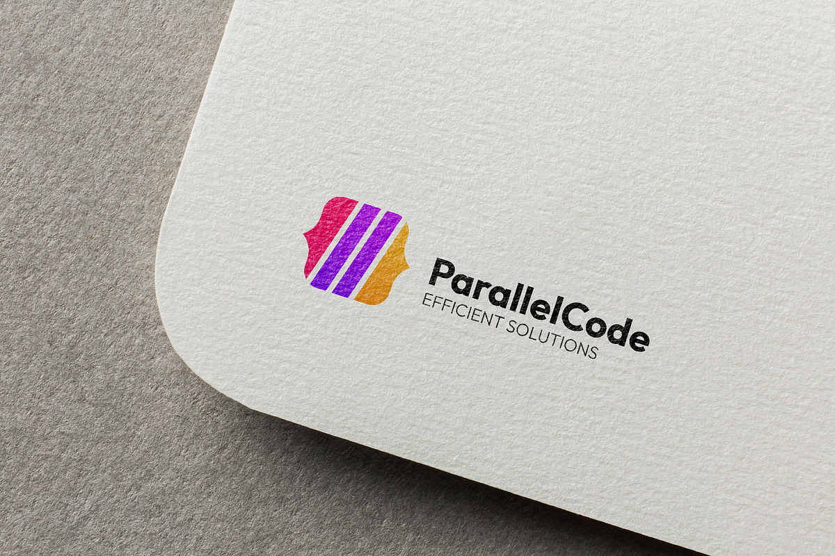 Parallel Programming, Code Logo, a Branding & Logo Template by bvcreates (Photo 1 of 8)