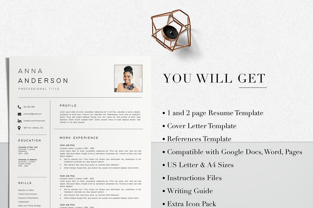 Resume Template CV Professional, a Resume Template by LucaTheme (Photo 8 of 10)