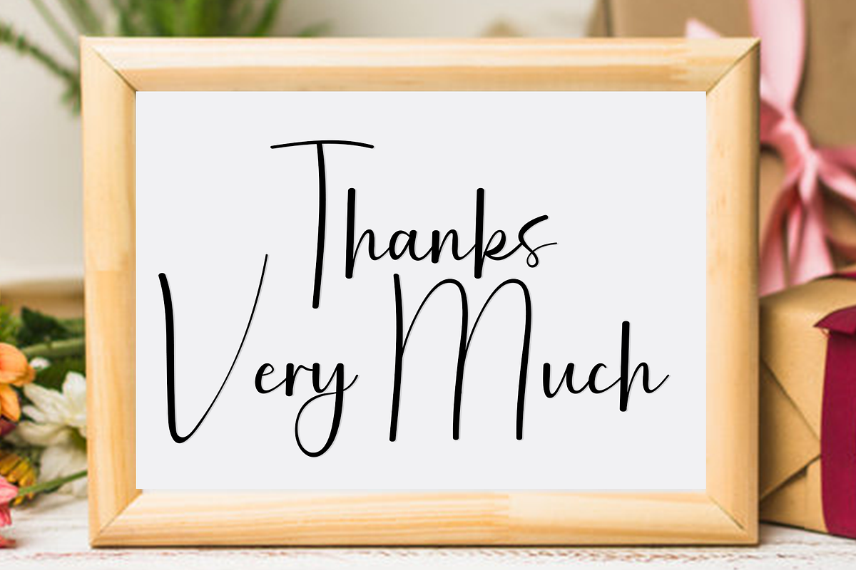 Freshline Signature, a Handwritten Font by FreshTypeINK (Photo 8 of 8)