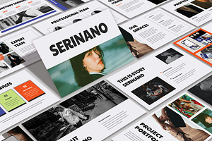 Serinano Pptx-Key-Slide Template, a Presentation Template by TypeMakers