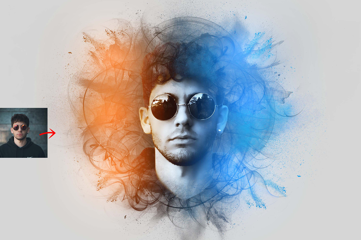 Smoke Photoshop Photo Effect Bundle, an Action Add-On by MRI STUDIO (Photo 39 of 40)