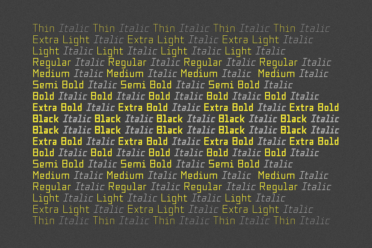 Mitblock, a Sans Serif Font by OWL KING (Photo 6 of 8)