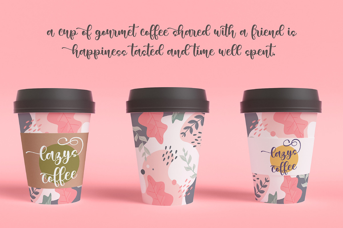 Sunday Morning Script Font, a Script Font by Monoco Type Foundry (Photo 6 of 11)