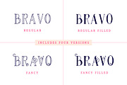 Bravo Sir Font Family, a Serif Font by Salt & Pepper Designs (Thumbnail 2 of 11)