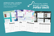 12 Month Astrology Wall Calendar, a Stationery Template by Bella+Sophia Creative (Thumbnail 2 of 3)