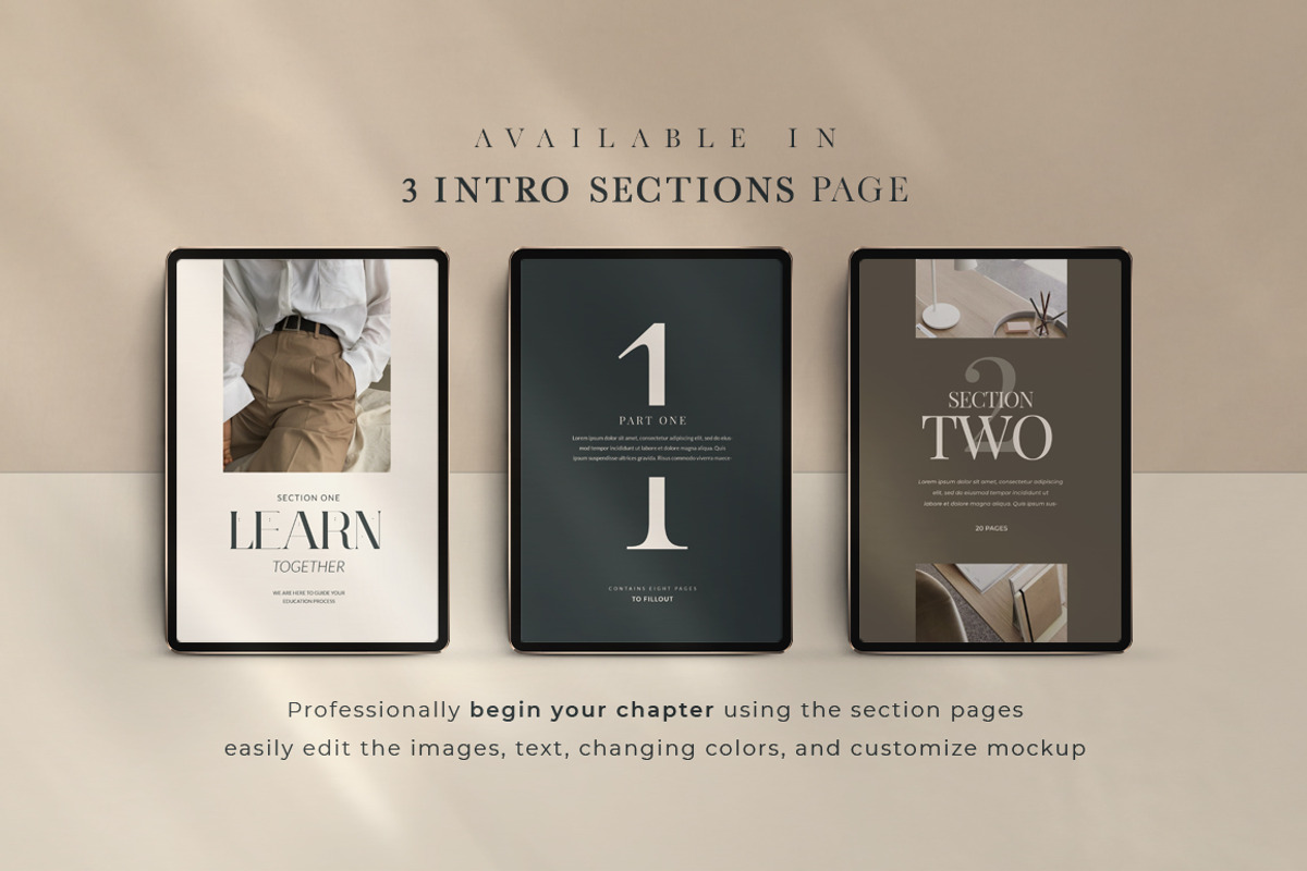 2in1 Bundle eBook + Workbook CANVA, a Magazine Template by Eviory (Photo 16 of 51)