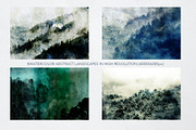 North Adventure watercolor textures, a Texture Graphic by FleurArt (Thumbnail 2 of 10)