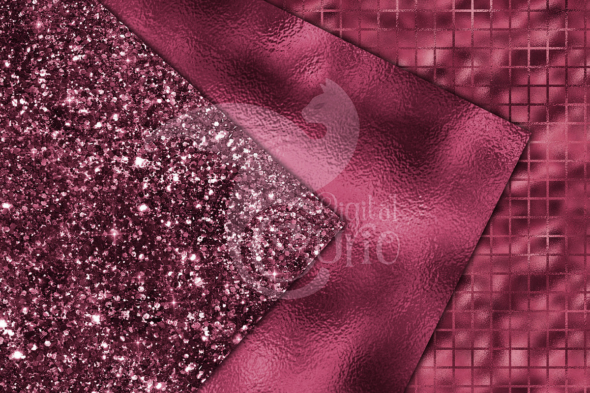 Luxury Burgundy Textures, a Texture Graphic by Digital Curio