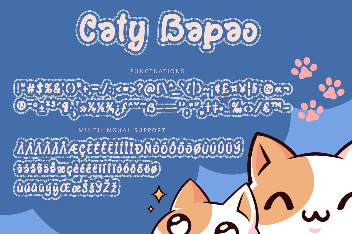 Caty Bapao, a Handwritten Font by Yoga Letter (Photo 6 of 6)
