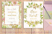 White Hellebore-Floral Clipart, an Illustration by watercolorwild.graphics (Thumbnail 3 of 7)