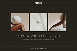 SOLMAR LOGO KIT, a Branding & Logo Template by studio.orenda