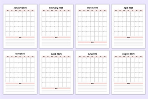 2025 Podcast Planner Canva Template