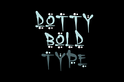 DOTTY BOLD CAPS, a Handwritten Font by Beau Hopps Design (Thumbnail 7 of 9)