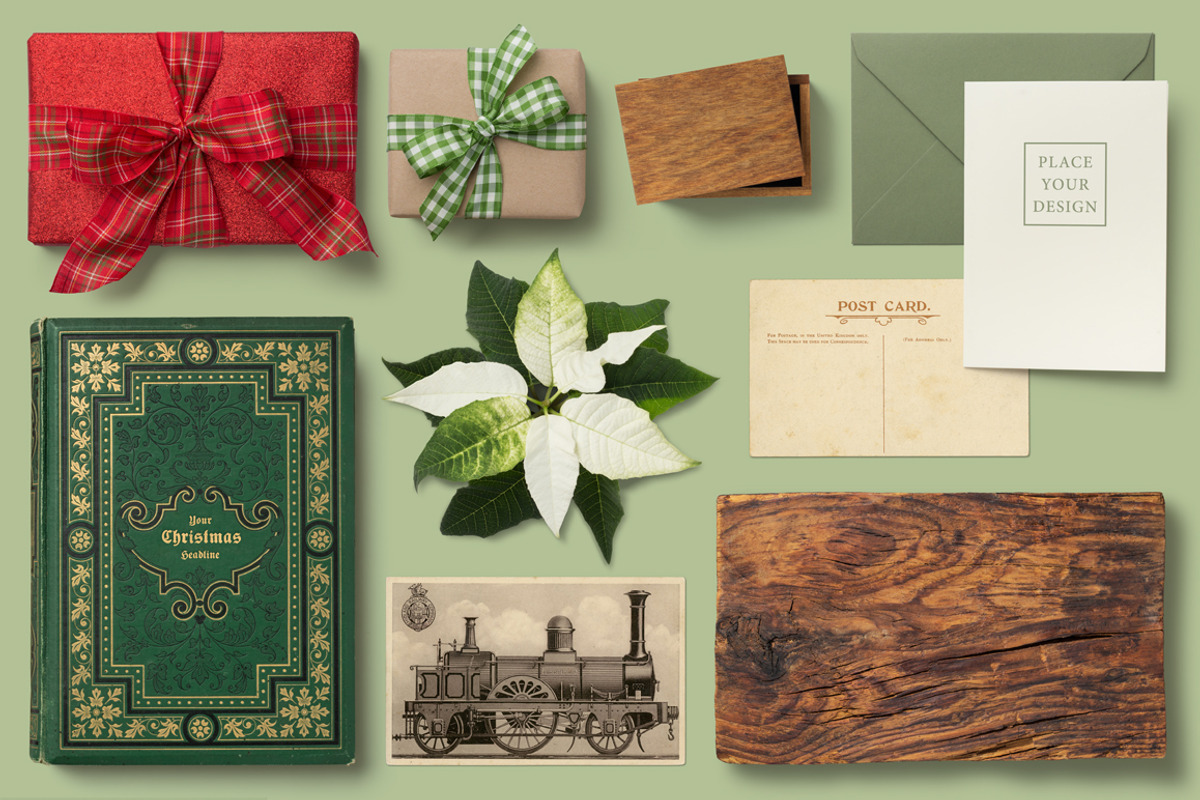 Christmas Scene Creator, a Product Mockup by Anja Kaiser (Photo 3 of 8)