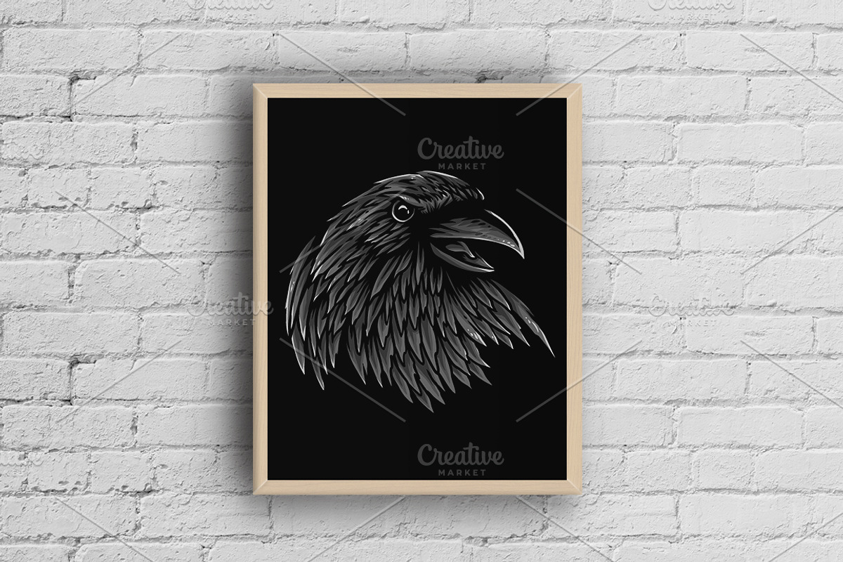 Rise Of The Raven, an Animal Illustration by TSV Art Collective (Photo 3 of 3)