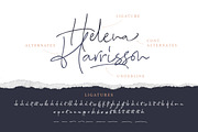 Bombalurina Script (4 Fonts), a Script Font by Sarid Ezra (Thumbnail 2 of 9)