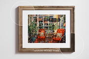 Wooden frame mockup close up, a Household Mockup by Artjafara (Thumbnail 3 of 5)