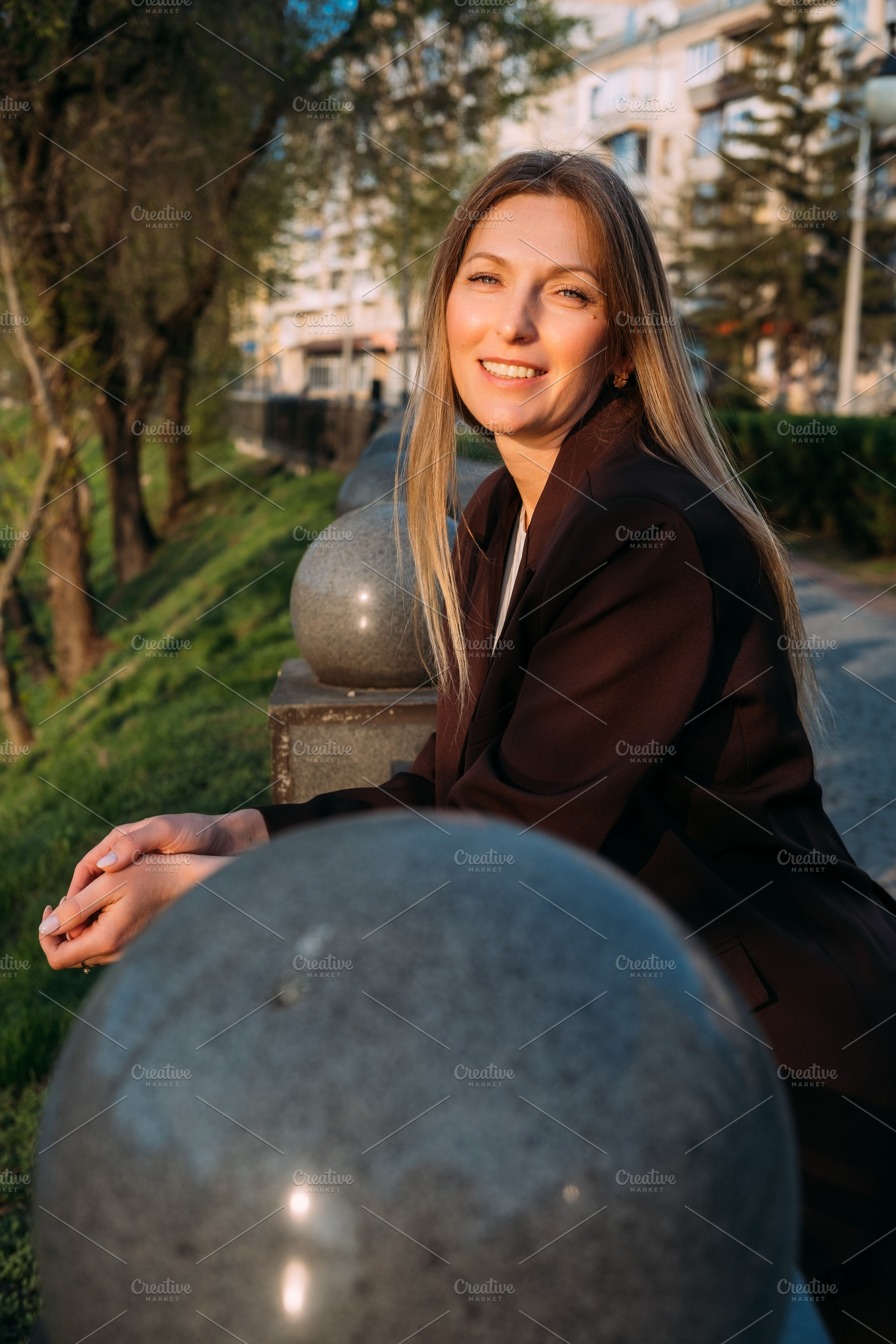 Outdoor portrait candid expression cheerful woman, a Person Photo by Photo Drive Studio