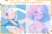 Soft Procreate Brushes, a Brush Add-On by Cozy Brushery (Thumbnail 8 of 8)