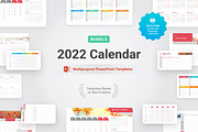 Powerpoint Calendar 2022 Templates, a Presentation Template by HiSlide.io (Thumbnail 1 of 9)