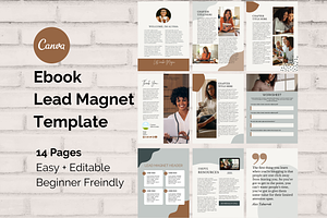 Lead Magnet eBook Template 14 Pages