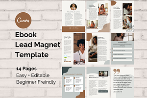 Lead Magnet EBook Template 14 Pages