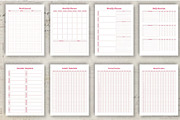 Printable Life Planner Template, a Stationery Template by Design House (Thumbnail 3 of 9)