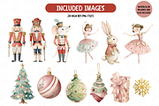 Classic Nutcracker Ballet Clipart, an Illustration by TatiMockup (Thumbnail 2 of 5)